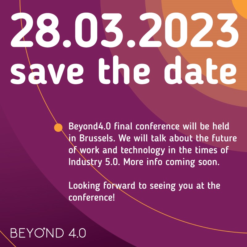 BEYOND 4.0 final conference