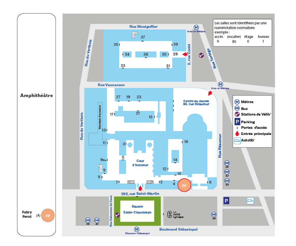 Amphi Fabry-Perot (A)  plan