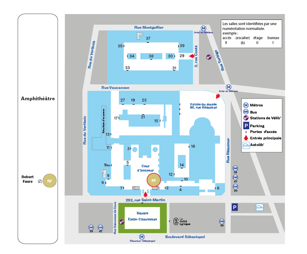 Amphi Robert.Faure (Z) plan